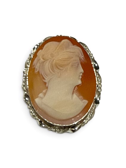 Spilla Mandile 1922 Donna Cammei  in Argento Conchiglia 2MSPCM30.1.26 - 2MSPCM30.1.26